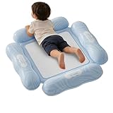 Flotador de Inflable, salón de PVC Resistente, Flotante a Prueba de Fugas con diseño de de Montar, Accesorio de relajación en el Agua, Tumbona de con Material Resistente, s