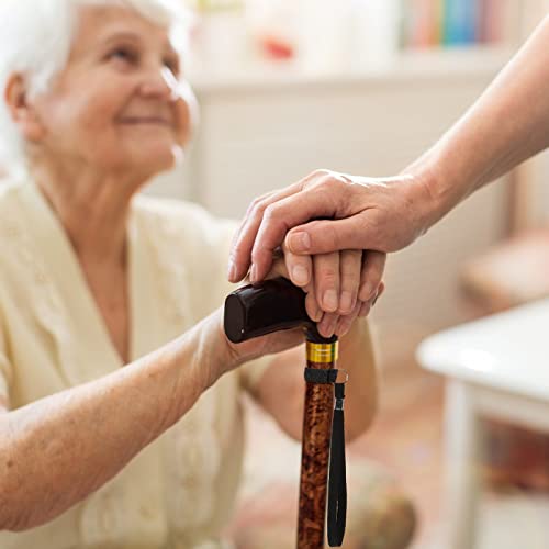 10 Pieces Walking Canes Wrist Straps Cane Accessories Stretchable Elastic Wrist Straps For Walking Cane Or Stick, Black #TOP5