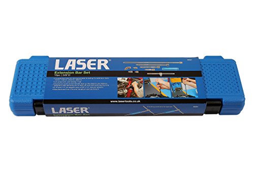 Laser 6081 Extension Bar Set 3/8"D 10pc - Image 2