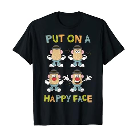 Mr. Potato Head Put On A Happy Face T-Shirt Cover