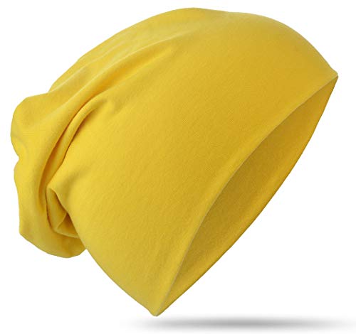 Miobo Kinder Slouch Beanie Mütze – Weicher Komfort für alle Altersgruppen – Baumwolle, Unifarbe