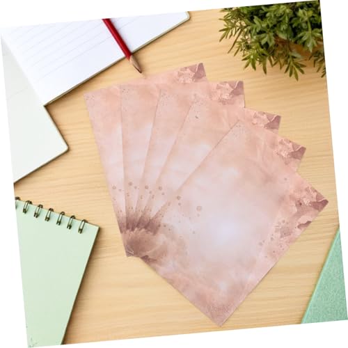 Papier Vintage A4 pour Scrapbooking : 100 feuilles double face - 7