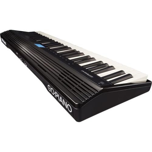 Image of Roland GO:PIANO 61-Key Portable Digital Piano Keyboard with Onboard Bluetooth Speakers and Electronic Teaching (GO-61P)