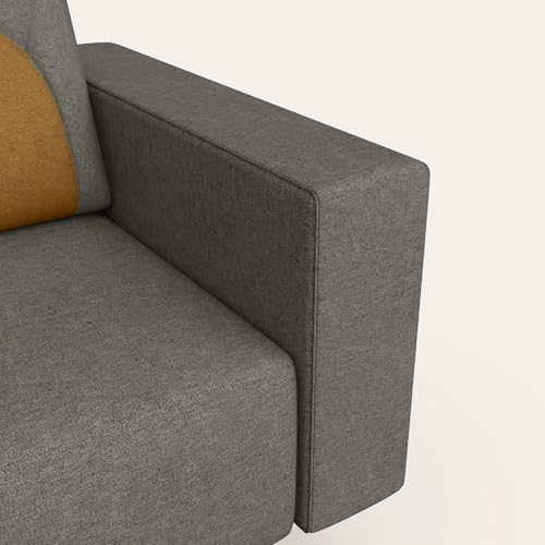 Image of Interio by Godrej Windle 5-Seater Fabric Sofa Set (3+2)
