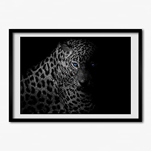 Cadre MDF Tulup Peinture 70x50 cm avec affiche design de Lampart
