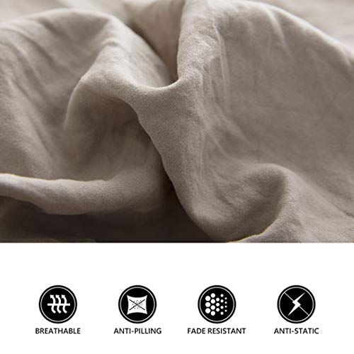 Lanest Housing Queen Sheet Set, 2400 Thread Count Soft Deep Pocket Microfiber Sheets thumb #3