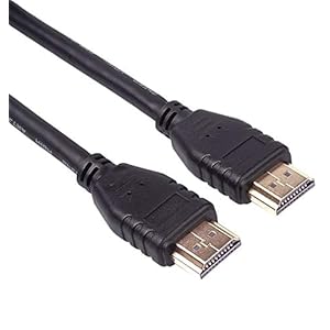 PremiumCord 8K Ultra High Speed ​​HDMI 2.1 Kabel M/M 48Gbps mit Ethernet, Kompatibel mit Video 8K@60Hz, Deep Color, 3D, eARC, HDR, 3x geschirmt, vergoldete Anschlüsse, schwarz, 1 m