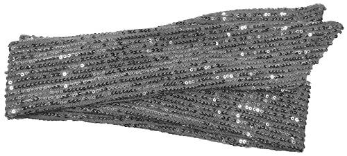 Small scarf with fashionable sequins for decoration2