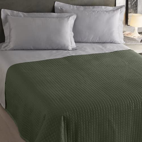 Creole Home - Colcha ligera de raso de algodón, colcha para primavera, otoño, media estación, cama de matrimonio 270 x 270 cm, modelo Marrakesh