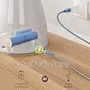 Iseebiz Automatic Cat Feeder, 101oz/3L Timed Cat Feeder for Dry Food with Anti-Clog Design, Up to 4 Meals with Portion Control, Dual Power Supply &10s Voice Recorder for Small Medium Cats Dogs