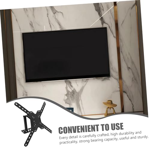 Support mural TV et orientable pour moniteur et écran plat - Fixation murale sécurisée Ciieeo