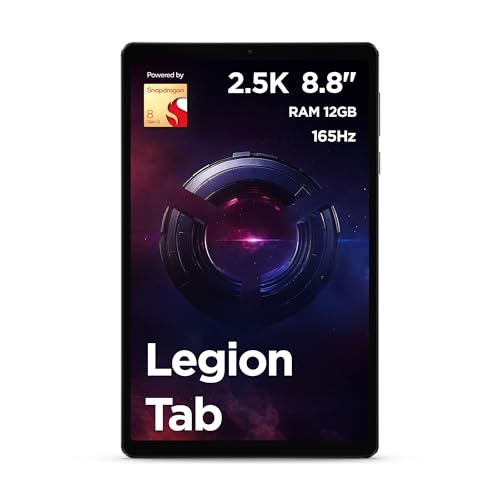 Lenovo Legion Tab Tablet - Display 8.8" 2.5K (2560x1600) 165Hz,