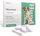 vetevo Lungenwurmtest Hund, Zuverlässiger Labor-Test auf Lungenwürmer, Präziser Wurmtest für Hunde bei Husten, Müdigkeit & Nasenausfluss, Ergebnis in 24h