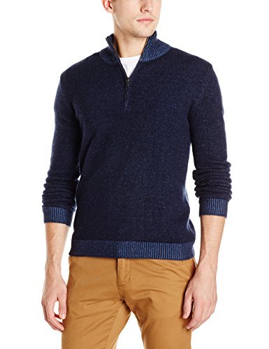 Christopher Fischer Men's Half Mock-Neck Pullover Sweater