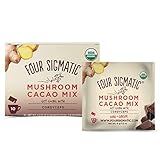 Apto para veganos. Xoco Rojo, Seta cacao caliente Mezcla de bebida con Cordyceps - Cuatro Sigma Alimentos