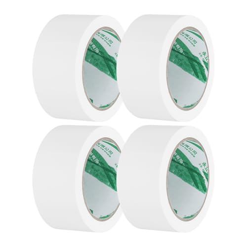 PATIKIL Pickleball Court Tape 2 in x 66ft, 4Pcs Pickleball Court Marking Kit for Indoor/Outdoor Tennis Volleyball Badminton Court, White