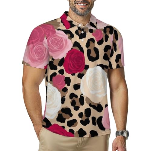 Casual Button T Shirt Moisture Wicking Tee Summer Quick Dry Polo Shirts Fot Men