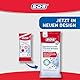 SOS Desinfektionstücher INTENSE für Hände + Flächen | biologisch abbaubar | beseitigen 99,99% der Bakterien, Pilze und Viren* (zB Herpes- Grippe- und Noroviren) | 25 x10 Tücher