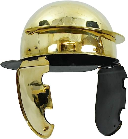 Armor Roman Coolus ''E'' Helm - 18 Gauge Gold