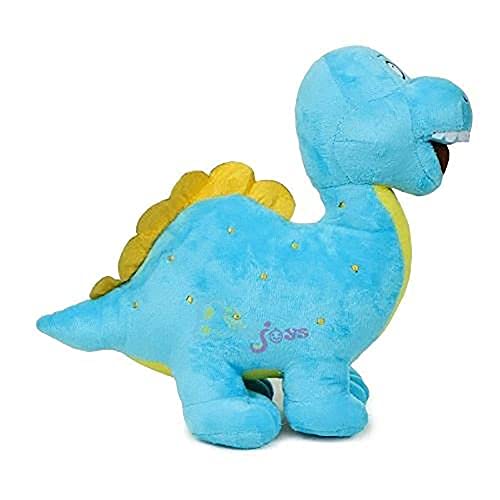 Image of 30 CM Dinosaur Soft Toy| Cartoon Blue Plush Stuffed Animal | Cute Cuddly Dino Teddy for Kids and Babies | Small Huggable Soft Toy Birthday Gift for Boys and Girls | Baby Plush Toy Stuff Toy