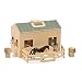 Melissa & Doug Fold and Go Wooden Horse Stable Dollhouse With Handle and Toy Horses (11 Pieces, Great Gift for Girls and Boys - Best for 3, 4, 5, and 6 Year Olds)