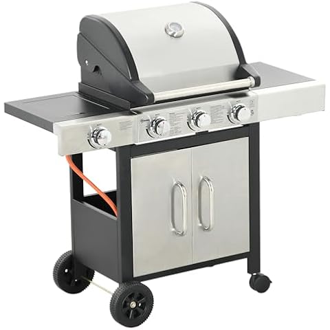 Outsunny 3+1 Burner Gas Barbecue Grill Cover