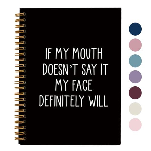 OXW Funny Notebooks for Work, Funny Sarcastic Work Gifts for Coworkers Boss Employee Adults, Gag...