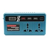 Cet onduleur à haute efficacité convertit 18-21 V en 220 V, fournit une alimentation fiable pour divers appareils électriques