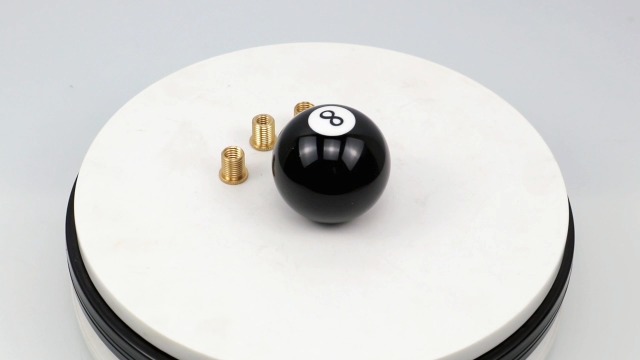 Amazon.com: RYANSTAR Shift Knob Black 8 Ball Billiard Acrylic Gear