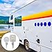 4Pcs G391 RV Keys + 4 Pcs CH751 Key with Wire Chain,CH751 RV Keys for Camper Door Lock T-Handles Shells Tool Boxes, G391 Compatible with Glo-Bally Linked Standard Door Locks for RVs, Campers, Trailers