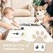 NEO MARK Inkless Handprint & Footprint Keepsake Kit, Clean Touch, Non-Toxic Ink Pad with Solid Wood Frame, Perfect Baby Shower Gift & Family Memory Frame