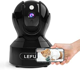 Updated Wireless Security Camera, Lefun 1080P Smart AI Pet Camera Baby Cam