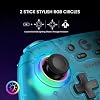 Controlador inalámbrico GameSir Nova para Switch Pro: Switch/Lite/OLED, joysticks de efecto Hall, LED RGB, turbo, programable, control de movimiento, función de activación (verde) 6