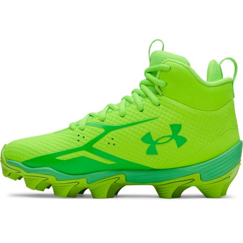 Under Armour Boys' Spotlight Hammer JR RM Football Cleats, (389)