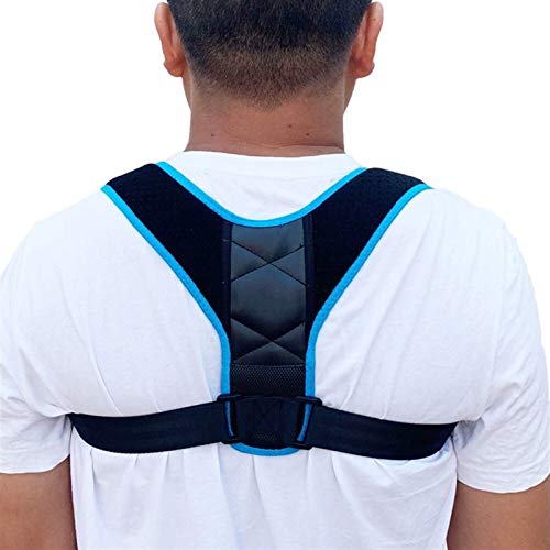 Correcteur de posture bleu pour soutien de la colonne vertébrale et physiothérapie