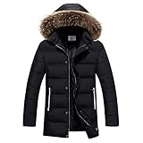 【Material】Hergestellt aus hochwertiger Baumwolle, hält es im Winter warm, hält windigen und schneebedeckten Tagen stand, so dass Sie sich nicht unwohl fühlen.