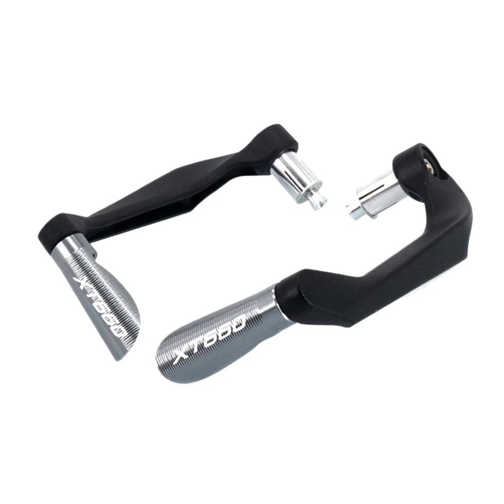 Beqlxta Titanium Brake Lever Guard Motorcycle Handlebar Grips Guard Brake Clutch Levers Guard Protector For Xt660/X/R/Z Xt660x Xt660r Xt660z Xt 660(Titanium)