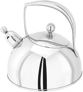 Stellar"Bresor" Stainless Steel Stove Top Whistling Kettle 2.0Ltr Suitable for AGA/Rayburn