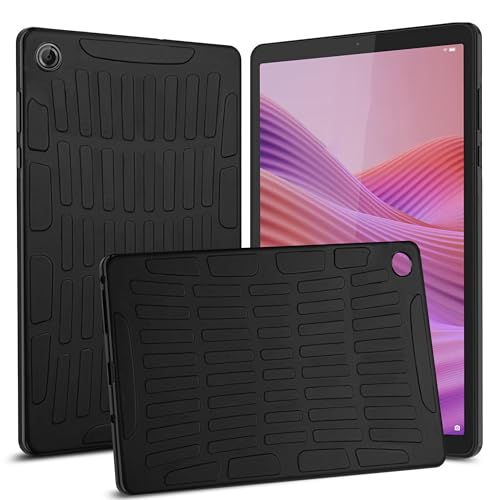 Image of TGK Rugged Back Cover for Lenovo Tab One /Tab K9 Case (TB-305FU /TB-305XU) 8.7 inch 2025 Black