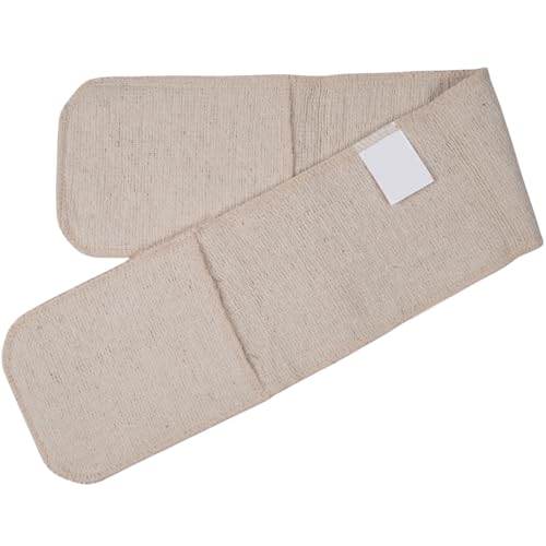 100% Cotton Oven Gloves Traditional Double Sided Washable Heat Resistant Chef Oven Mitts Commercial lined gloves For Professional Baking Cooking Catering Kitchens Large (91x17cm)