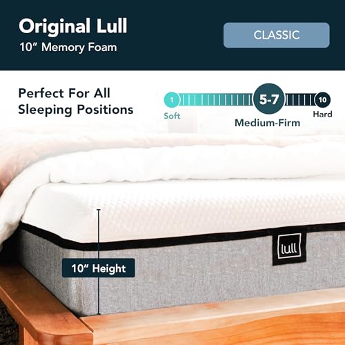 Lull 10 Inch Memory Foam Mattress