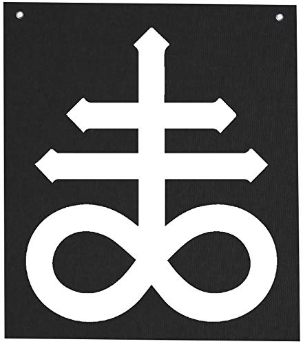 Amazon.com: Leviathan Cross Wall Tapestry - Goat Skull Sigil