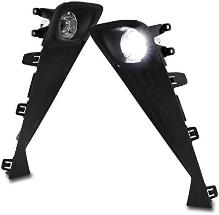 Front Bumper Driving LED Fog Lights Lamps Chrome Compatible with 2020-2022 Toyota C-HR