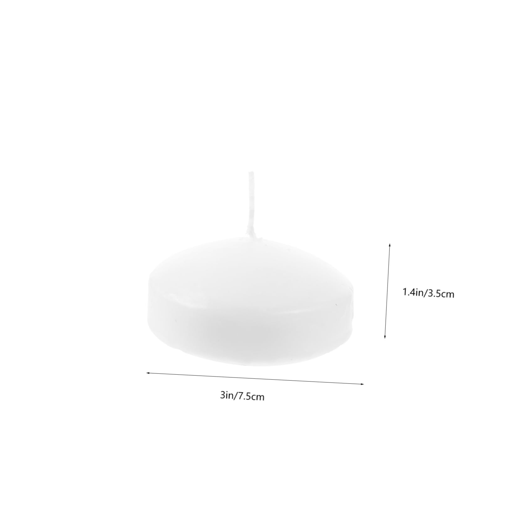 ABOOFAN 5pcs Floating Candles for Romantic Gatherings Unscented Paraffin Candles for Home Decor Weddings Outdoor Events Smokeless Tea Light Design