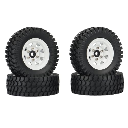 RC�r�[�h���b�N�^�C���p�[�c For Axial For Jr 90069 For D90 For TF2 For Tamiya For CC01 For LC70 For MST 4 �� 1.55 ���^���r�[�h���b�N�z�C�[�������^�C���Z�b�g 1/10 R