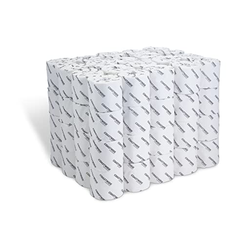 Image of Professional Recycled Toilet Paper, 2-ply, White, 550 Sheets /Roll, 80 Rolls /Carton