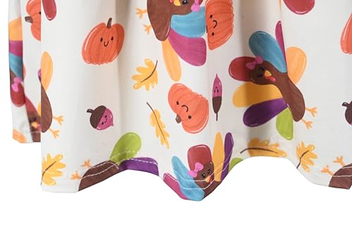 Image of Unique Baby Girls' Short Sleeve Everyday Printed Dresses for Kid and Toddler, Sizes 2T-12Y