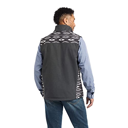 Image of ARIAT Vernon 2.0 Chimayo Softshell Vest Charcoal MD