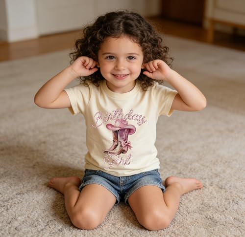 Image of Birthday Girl Shirt 2nd 3rd 4th 5th 6th 7th Girls Birthday T-Shirts Toddler Mermaid Unicorn Cotton Short Sleeve Tee Tops