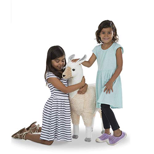 Lama en peluche de collection Melissa & Doug aux finitions haut de gamme - 3
